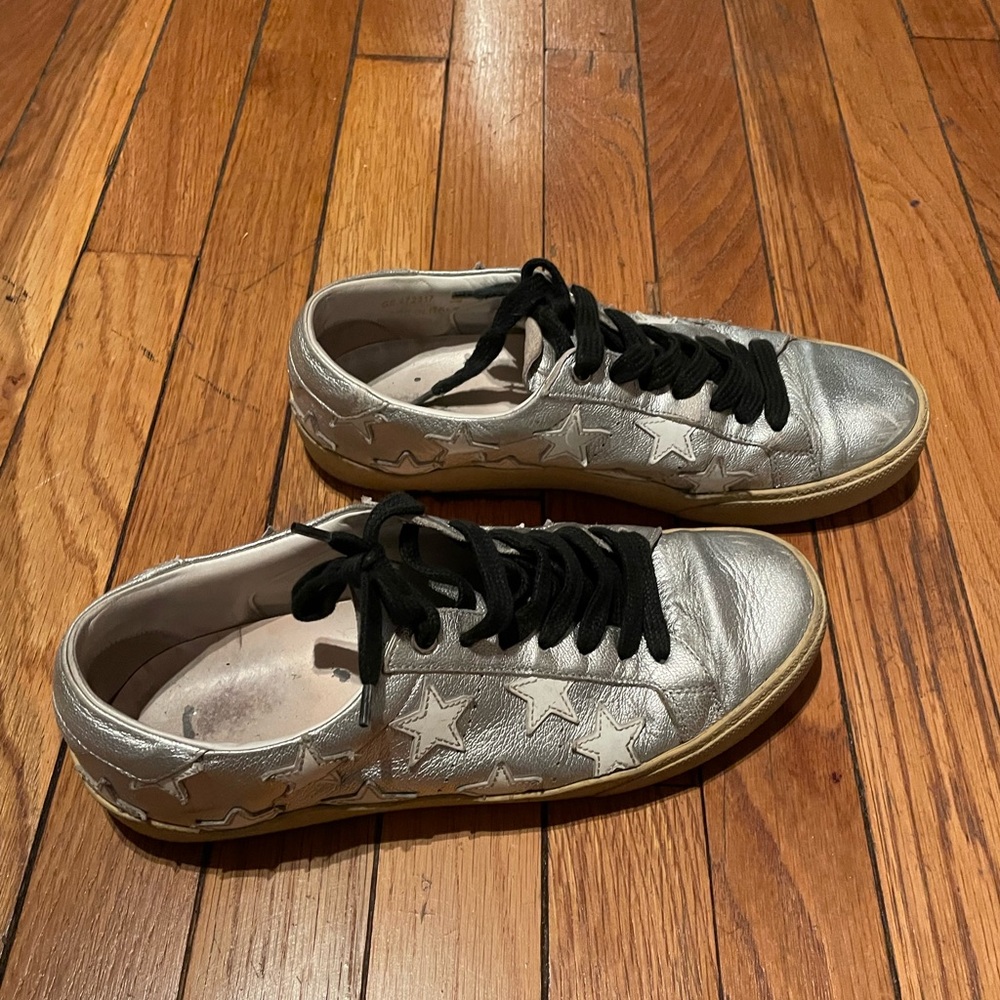 SAINT LAURENT STAR SNEAKER SIZE 39 - Picture 2 of 7